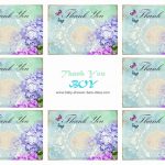 Free Printable Baby Shower Thank You Cards   Free Printable Baby Shower Thank You Cards