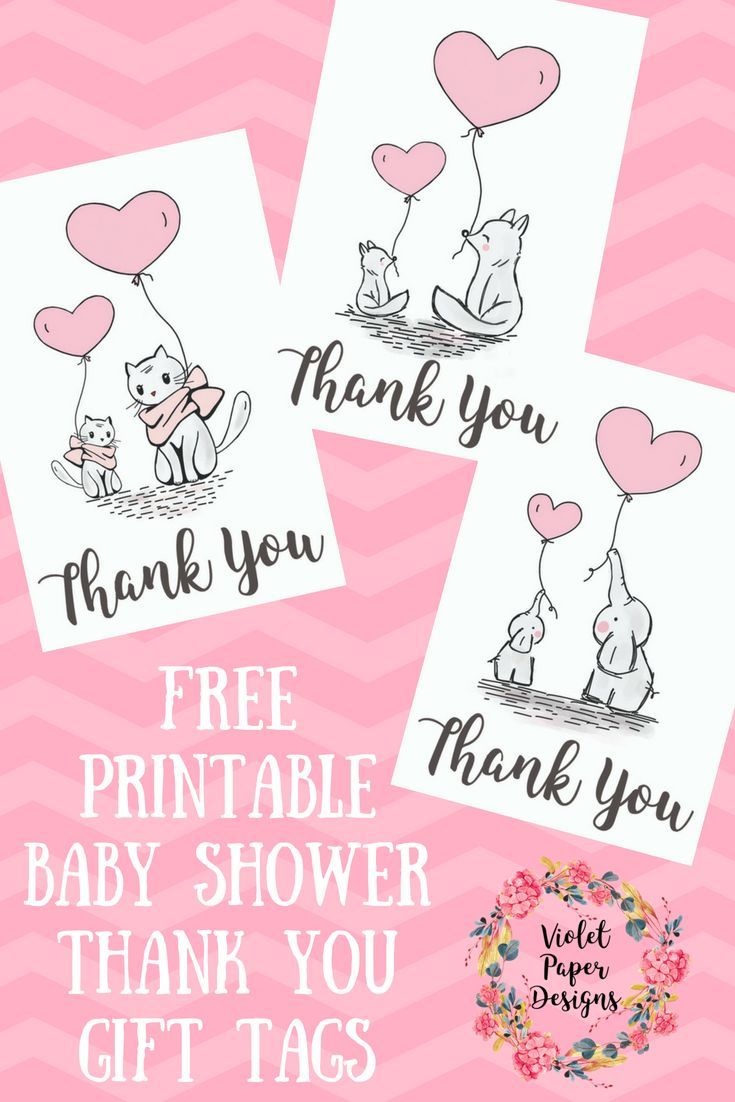 Free Printable Baby Shower Thank You Gift Tags | Planners - Free Printable Baby Shower Gift Tags