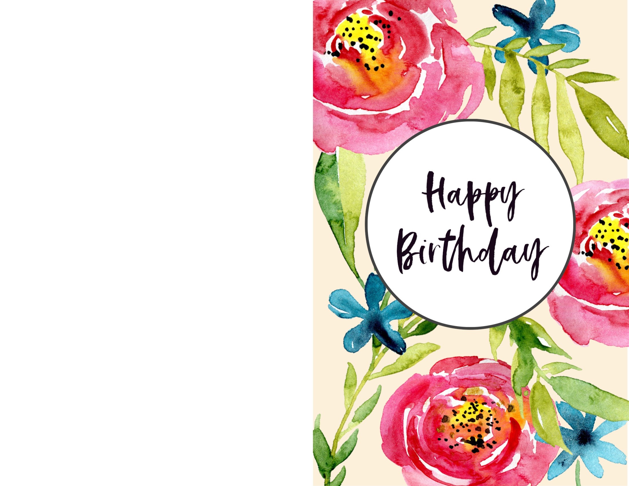 Free Printable Birthday Cards - Paper Trail Design - Free Printable Bday Cards