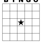 Free Printable Blank Bingo Cards Template 4 X 4 | Classroom | Blank   Free Printable Bingo