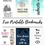 Free Printable Bookmarks | Crafty | Free Printable Bookmarks, Diy   Free Printable Bookmarks For Libraries