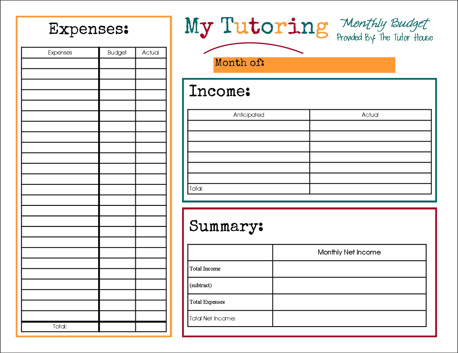 Free Printable Business Forms | Room Surf - Free Printable Business Forms