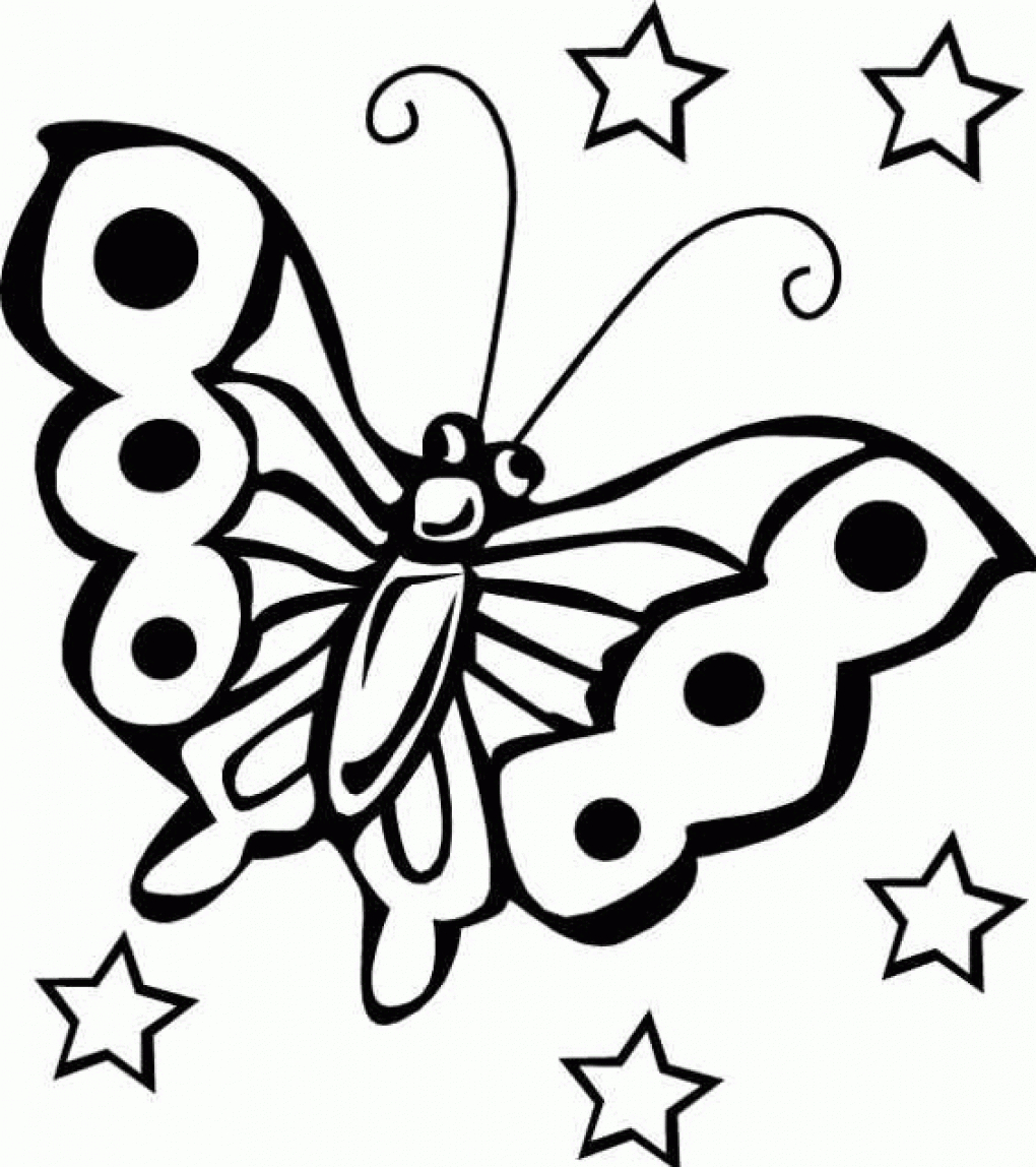 Free Printable Butterfly Coloring Pages For Kids - Free Printable Coloring Pages For Kids