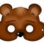 Free Printable Carnival Masks For Kids. | Ideas | Bear Mask, Mask   Free Printable Bear Mask