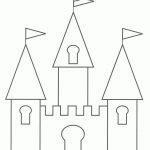 Free Printable Castle Coloring Pages For Kids | Kinder Fairy Tales   Free Printable Castle Templates