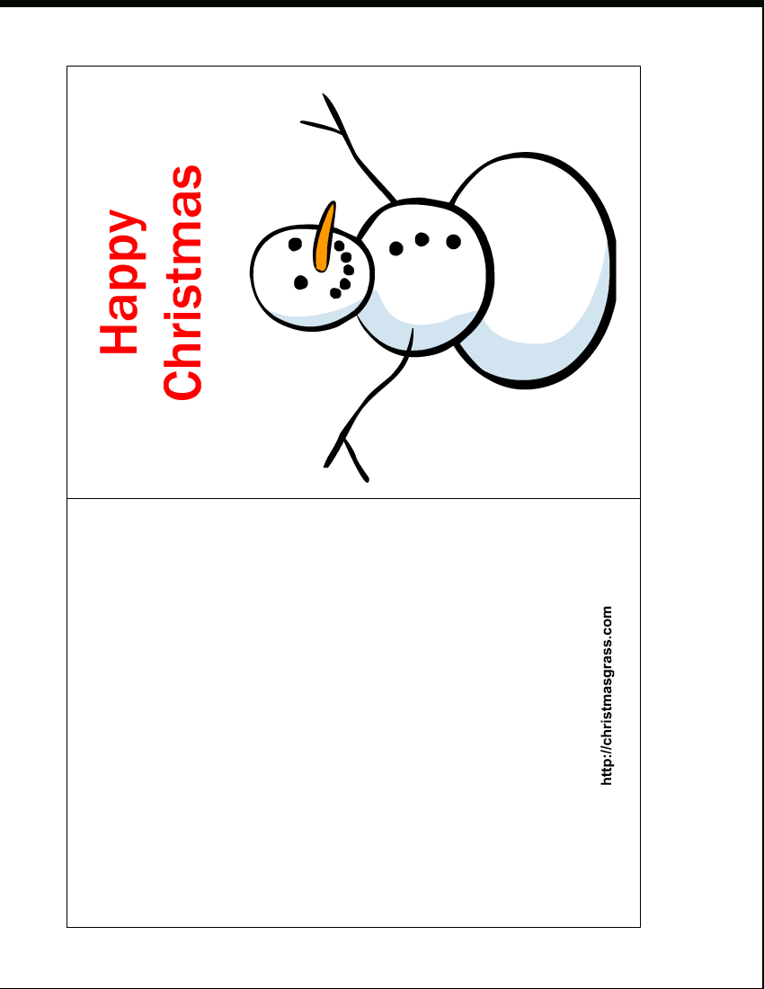 Free Printable Christmas Cards | Free Printable Happy Christmas Card - Free Online Printable Christmas Cards