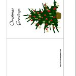 Free Printable Christmas Cards | Holiday Greeting Card With   Free Printable Happy Holidays Greeting Cards