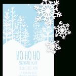 Free Printable Christmas Invitation Templates In Word!   Free Printable Christmas Invitations
