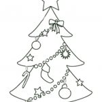 Free Printable Christmas Tree Templates | Free Printable Coloring   Free Printable Christmas Ornaments Stencils
