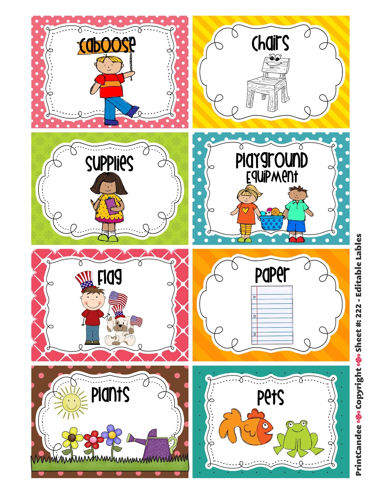 Free Printable Classroom Signs And Labels | Free Printable