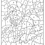 Free Printable Colornumber Coloring Pages   Best Coloring Pages   Free Printable Paint By Number Coloring Pages
