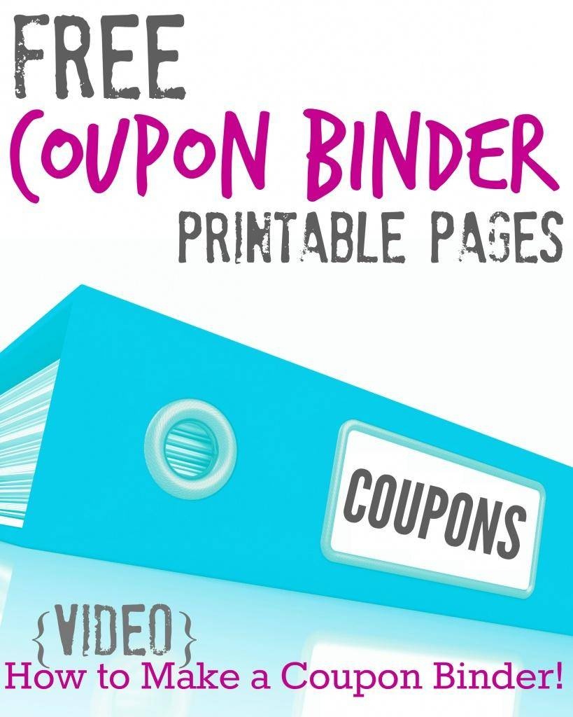 Free Printable Coupon Binder Pages!!! - Passion For Savings - Free Printable Coupon Spreadsheet