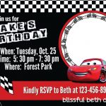 Free Printable Disney Cars Birthday Party Invitations Disney Cars   Free Printable Disney Cars Birthday Party Invitations