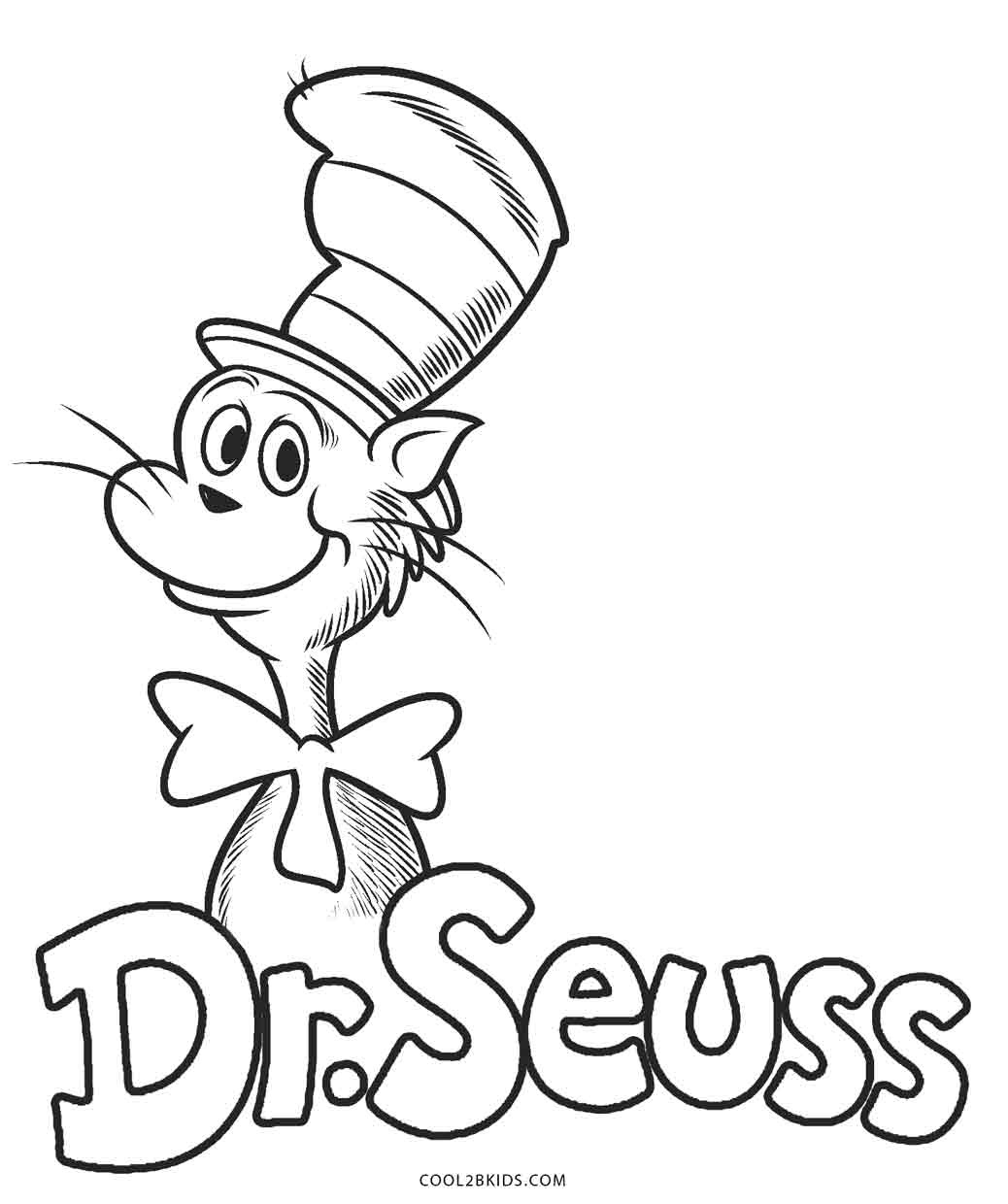 Free Printable Dr Seuss Coloring Pages For Kids | Cool2Bkids - Free Printable Dr Seuss Characters