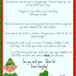 Free Printable Elf On The Shelf Goodbye Letter {Jesus Focused} | The   Elf On A Shelf Goodbye Letter Free Printable
