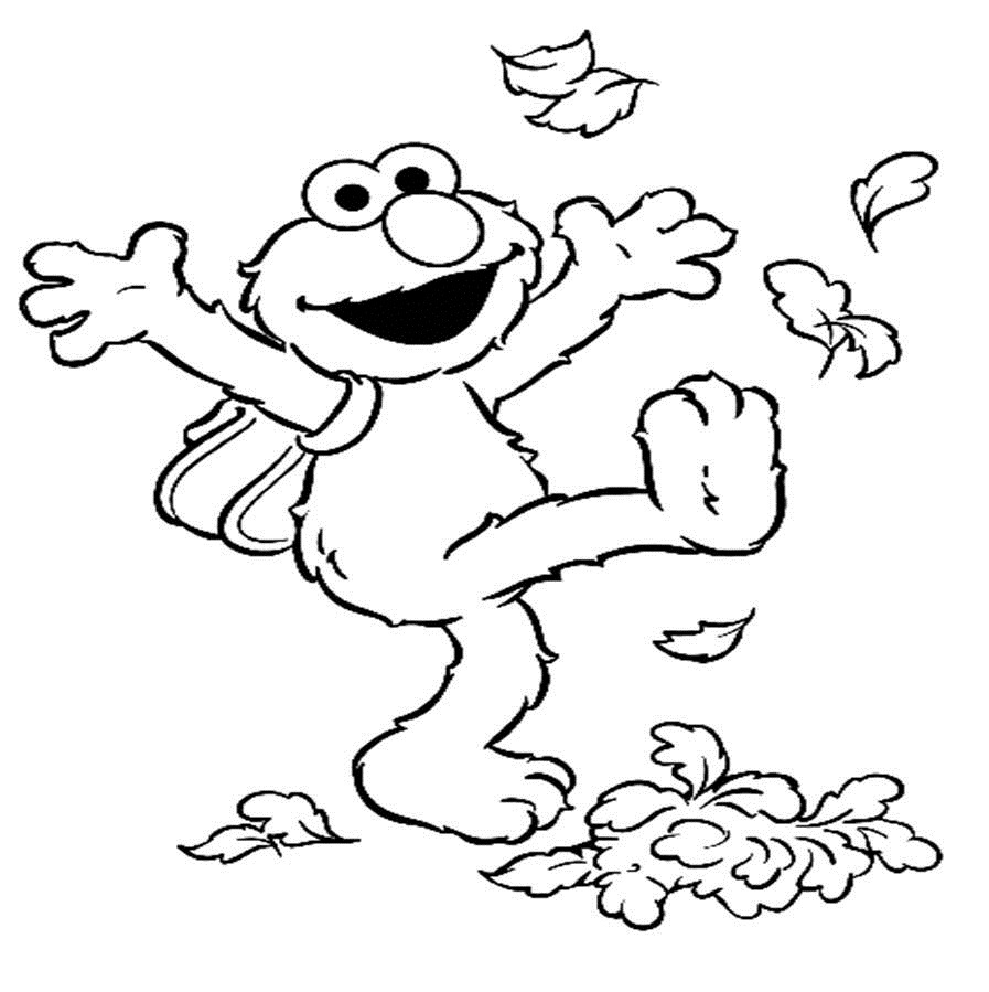 Free Printable Elmo Coloring Pages #5412 Fall Toddler Coloring Pages - Elmo Color Pages Free Printable