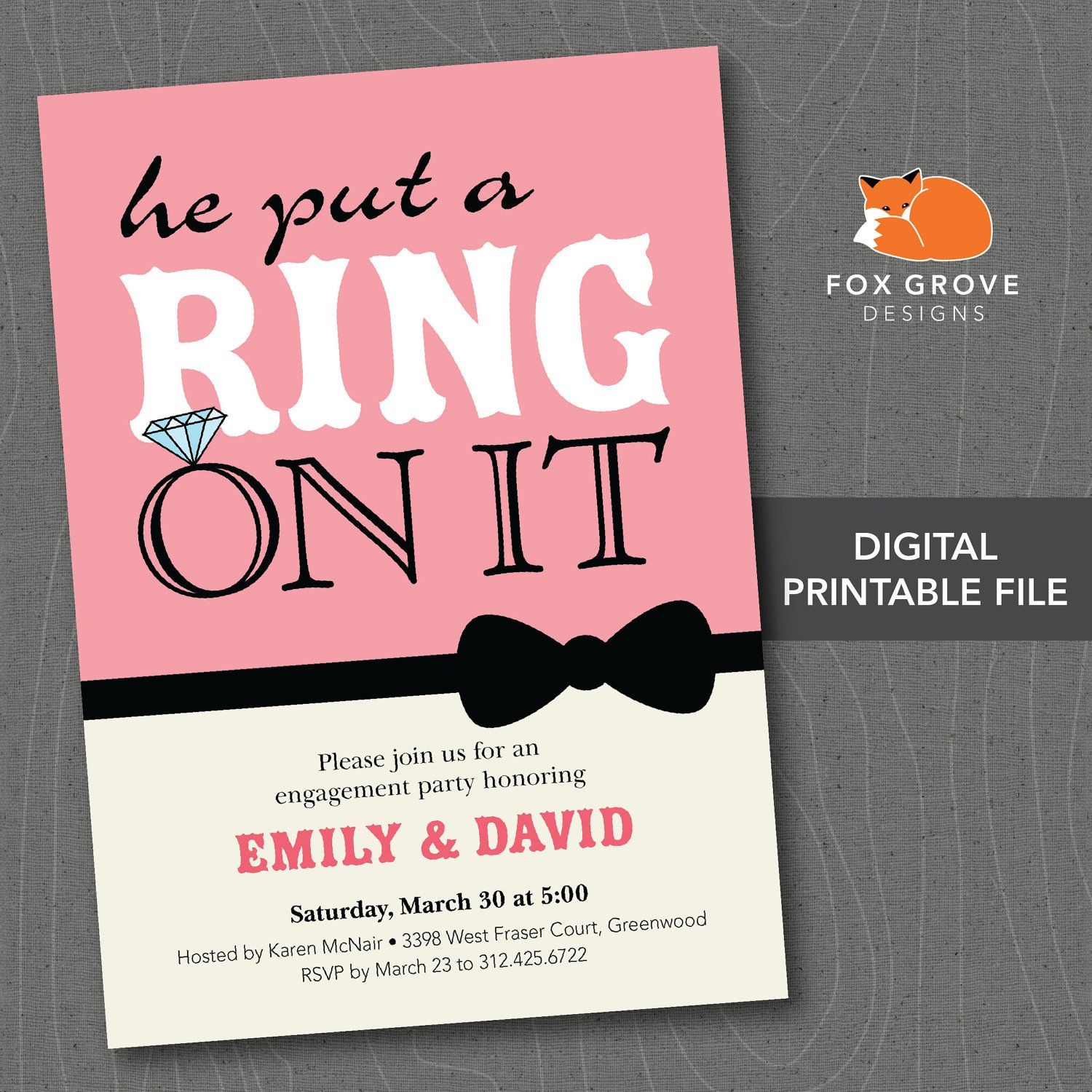 engagement party invitations online