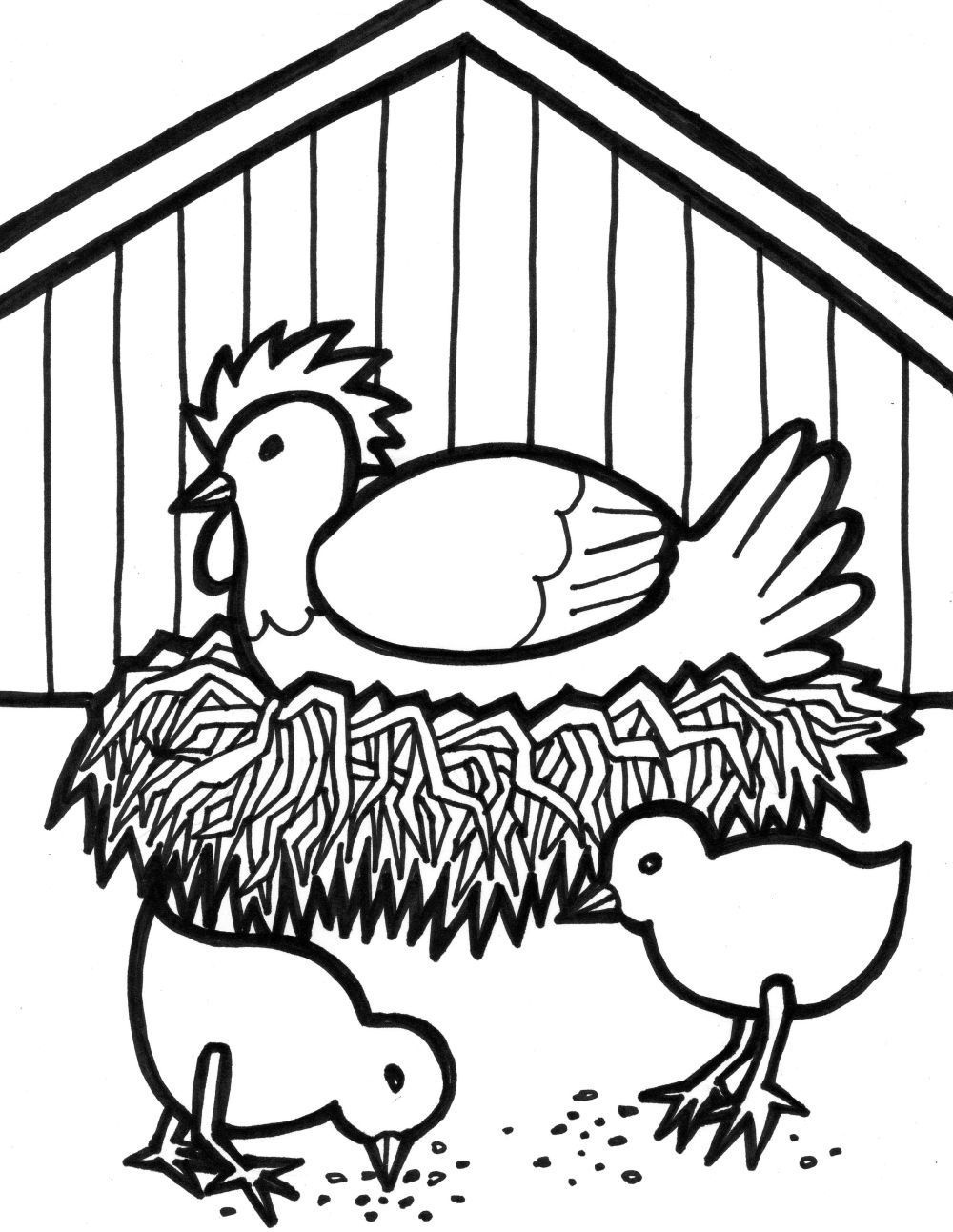 Free Printable Farm Animal Coloring Pages For Kids | Jameson | Farm - Free Coloring Pages Animals Printable