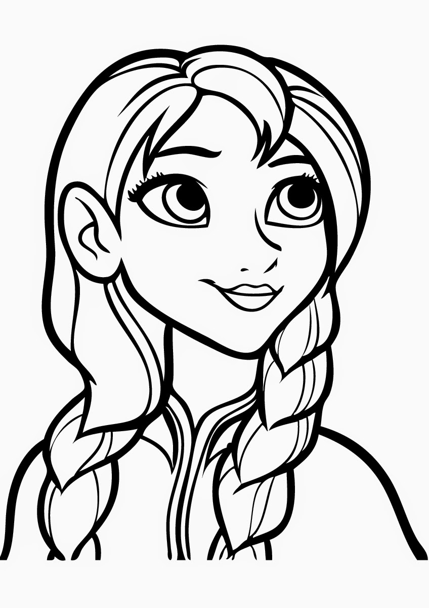 Free Printable Frozen Coloring Pages For Kids - Best Coloring Pages - Free Printable Frozen Coloring Pages