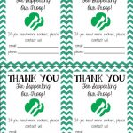 Free Printable! Girl Scout Cookie Thank You Cards | Girl Scouts   Free Printable Eagle Scout Thank You Cards