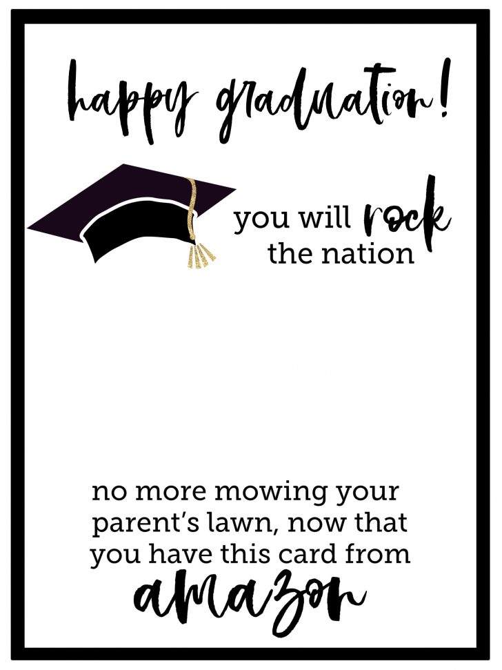 Free Printable Graduation Cards