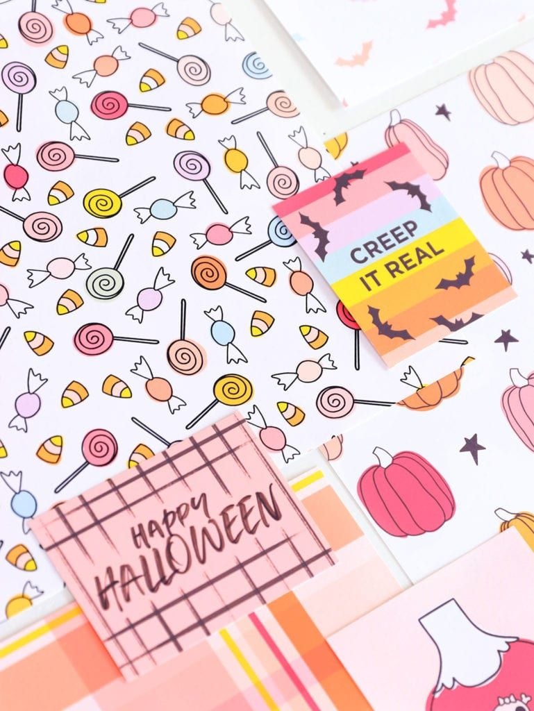 Free Printable Halloween Cardstock With Canon | Halloween - Free Printable Halloween Cards