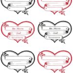 Free Printable Heart Labels | Valentines Day | Valentine Images   Free Printable Heart Labels