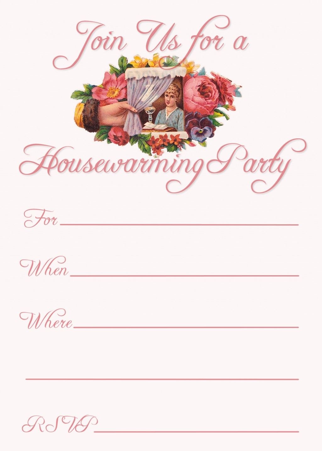 Free Printable Housewarming Party Invitations | Housewarming - Free Printable Housewarming Invitations Cards