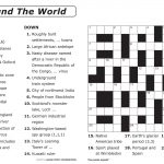 Free Printable Large Print Crossword Puzzles | M3U8   Free Printable Puzzles For Adults