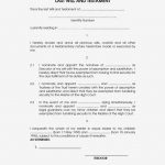 Free Printable Last Will And Testament Forms Uk | Resume Examples   Free Printable Will Forms