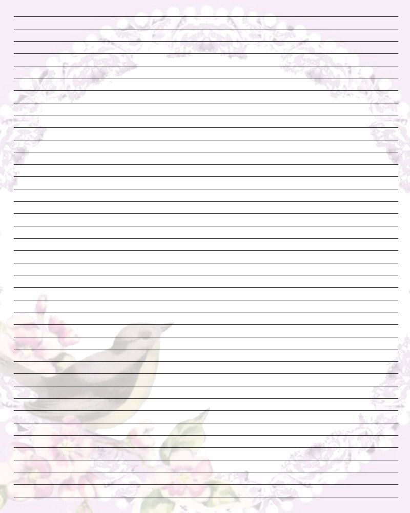 Free Printable Lined Stationary | Printable Writing Paper (67) - Free Printable Lined Stationery