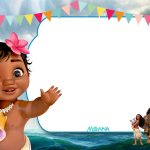 Free Printable Little Moana Birthday And Baby Shower | Moana   Free Printable Moana Invitations
