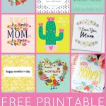 Free Printable Mother's Day Cards   Happiness Is Homemade   Free Printable Cards