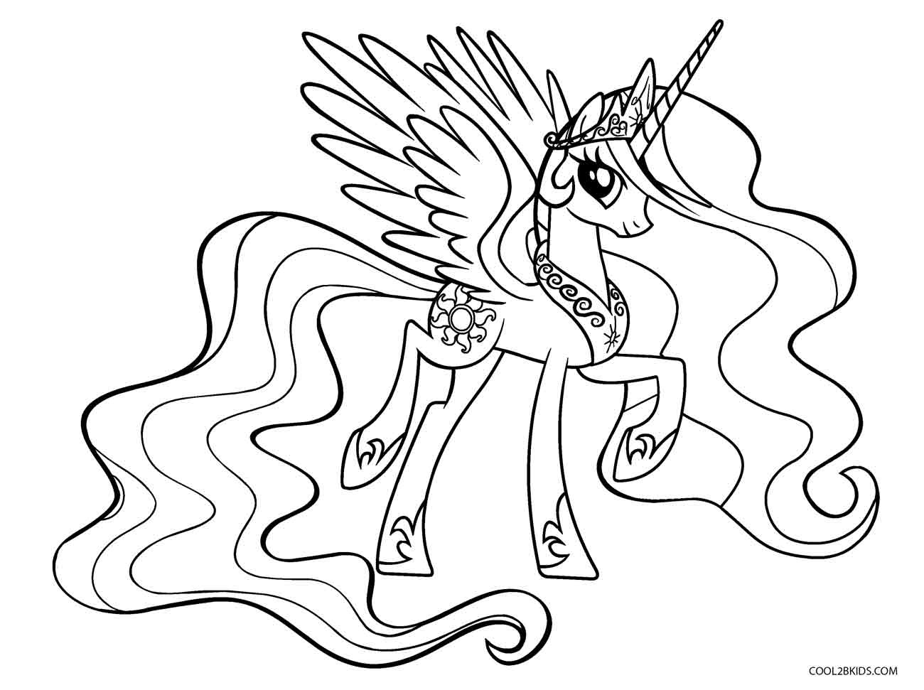 Free Printable My Little Pony Coloring Pages For Kids | Cool2Bkids - Free Printable My Little Pony Coloring Pages