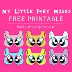 Free Printable My Little Pony Masks | Birthdays, Etc. | Pinterest   Free My Little Pony Printable Masks
