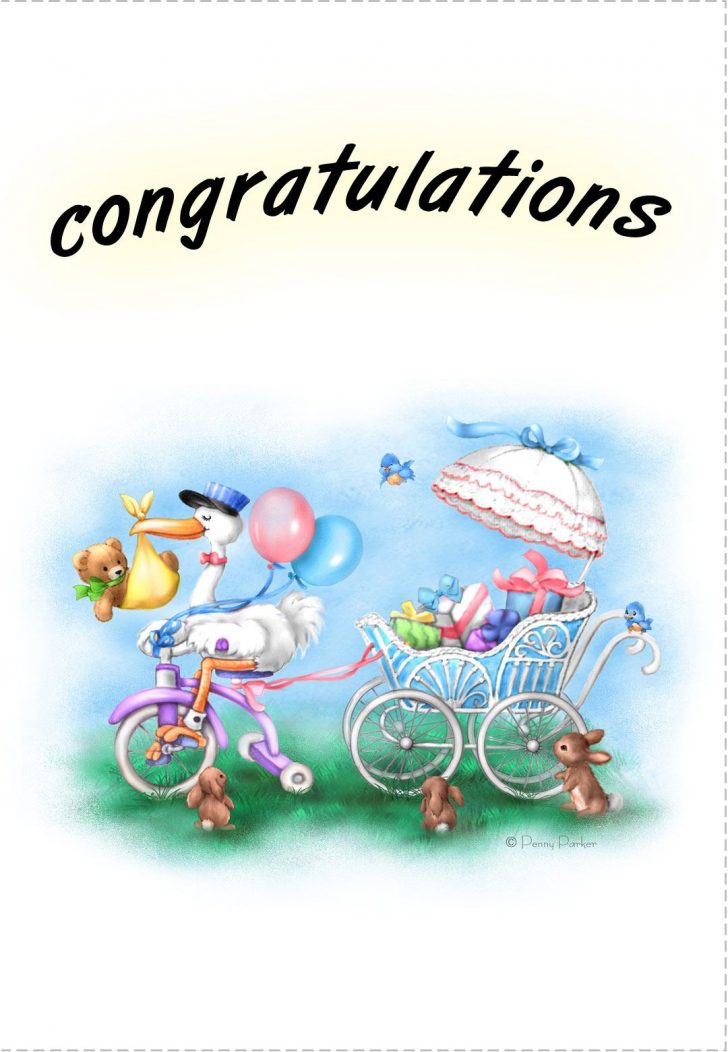 Free Printable Congratulations Baby Cards