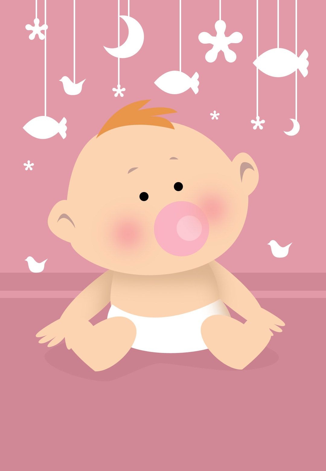 Free Printable New Baby Greeting Card #newbabycards #newbaby - Free Printable Baby Cards Templates