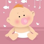 Free Printable New Baby Greeting Card #newbabycards #newbaby   Free Printable Congratulations Baby Cards