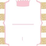 Free Printable Pink And Gold Baby Shower Invitation | Baby   Free Printable Blank Baby Shower Invitations