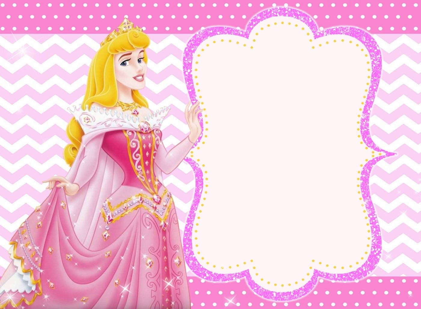 Free Printable Princess Invitation Templates | Invitations - Free Printable Princess Invitation Cards