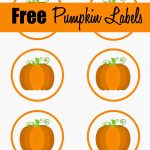Free Printable Pumpkin Labels/cupcake Toppers | Craft Ideas/diy In   Free Printable Pumpkin Gift Tags