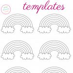 Free Printable Rainbow Templates – Large, Medium & Small Patterns   Free Printable Crafts