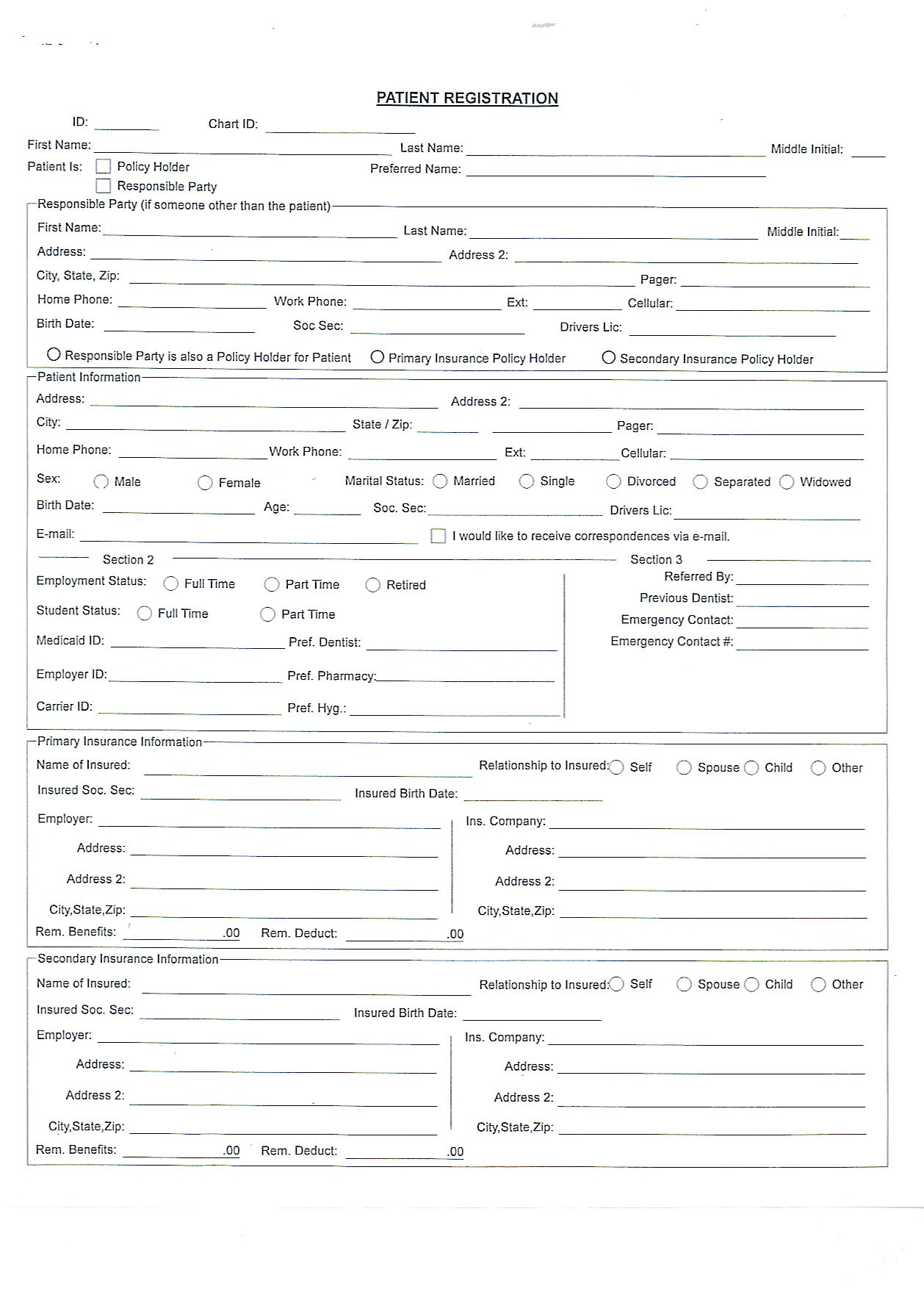 Free Printable Registration Forms | Shop Fresh - Free Printable Forms