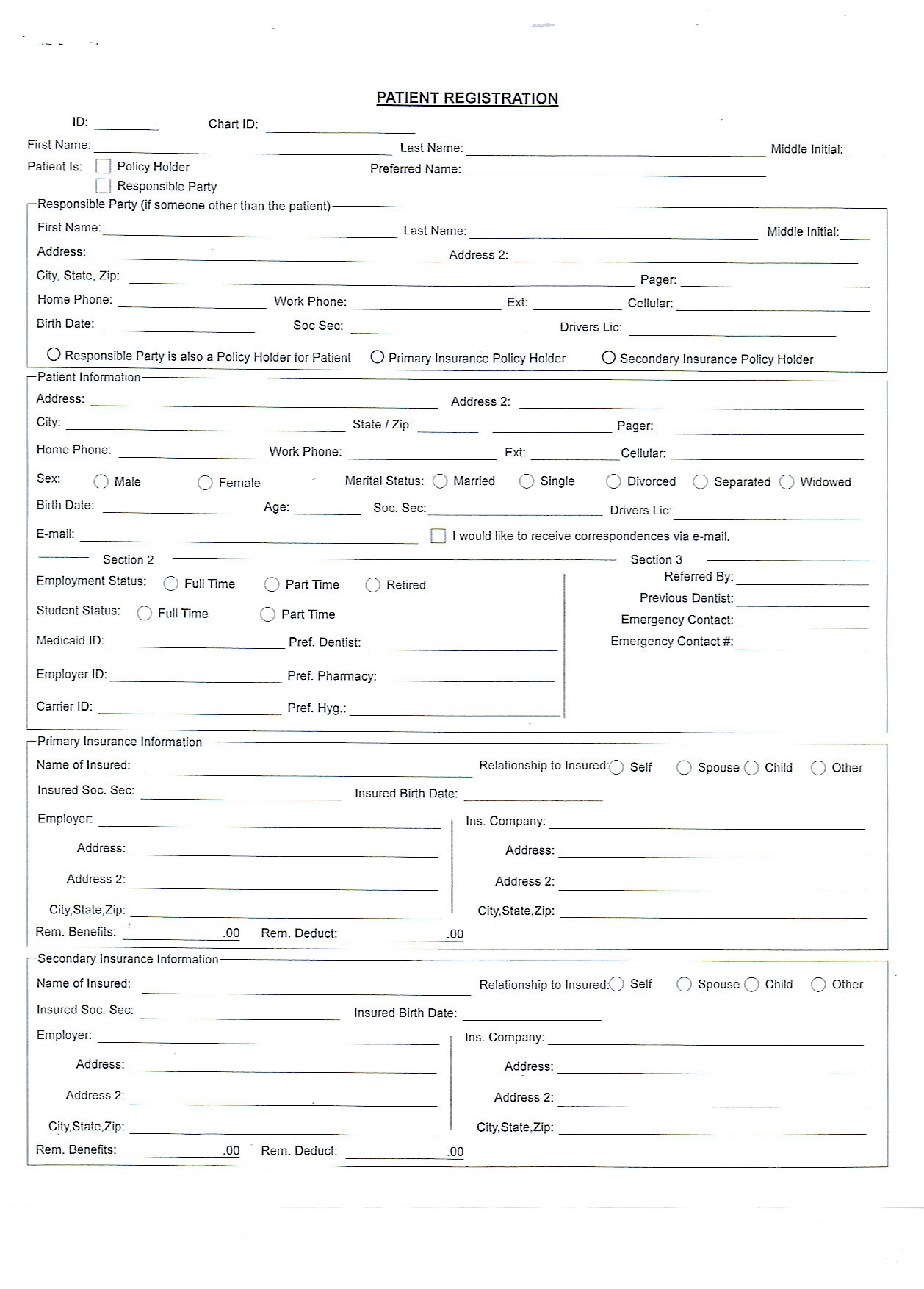 Free Printable Registration Forms | Shop Fresh - Free Printable Forms - Free Printable