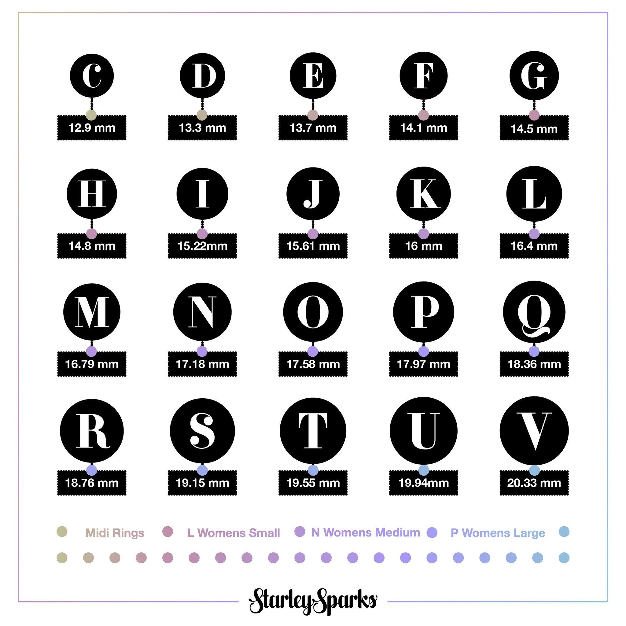 Free Printable Ring Size Guide Mm And Uk Standard Womens | Bands - Free Printable Ring Sizer Uk