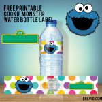 Free Printable Sesame Street Water Bottle Labels   Our Best   Free Printable Water Bottle Labels For Birthday