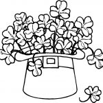 Free Printable Shamrock Coloring Pages For Kids   Free Printable Saint Patrick Coloring Pages