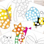 Free Printable Spring Do A Dot Pages | Crafts & Activities For Kids   Do A Dot Art Pages Free Printable