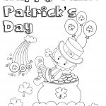 Free Printable St. Patrick's Day Coloring Pages: 4 Designs   Free Printable Saint Patrick Coloring Pages