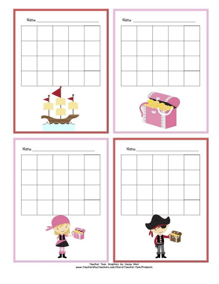 Free Printable Sticker Charts